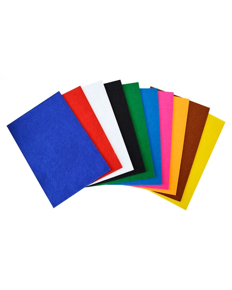 Lino 2718J Keçe 10 Renk 10Lu 20*30Cm *100