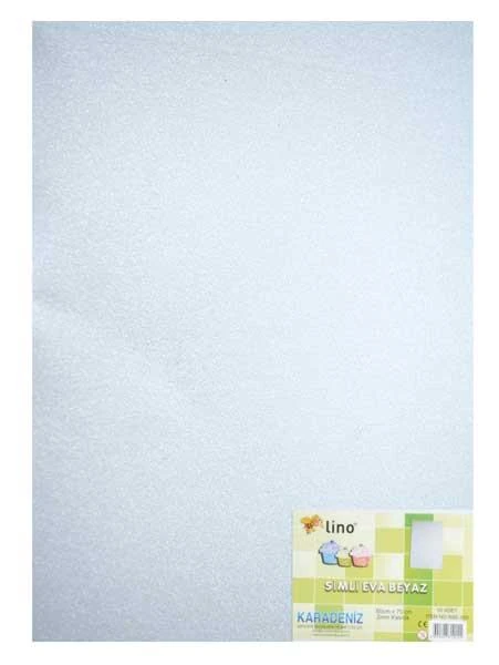 Lino Rbe-505 Eva 50*70 2Mm Beyaz Simli