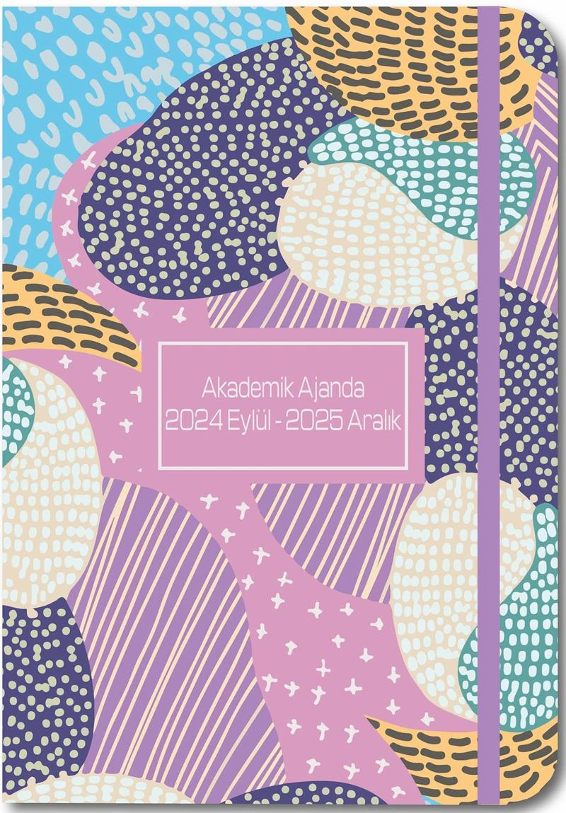 Liz Ajakd 17X24 Kuşe Kapak Akademik Ajandası