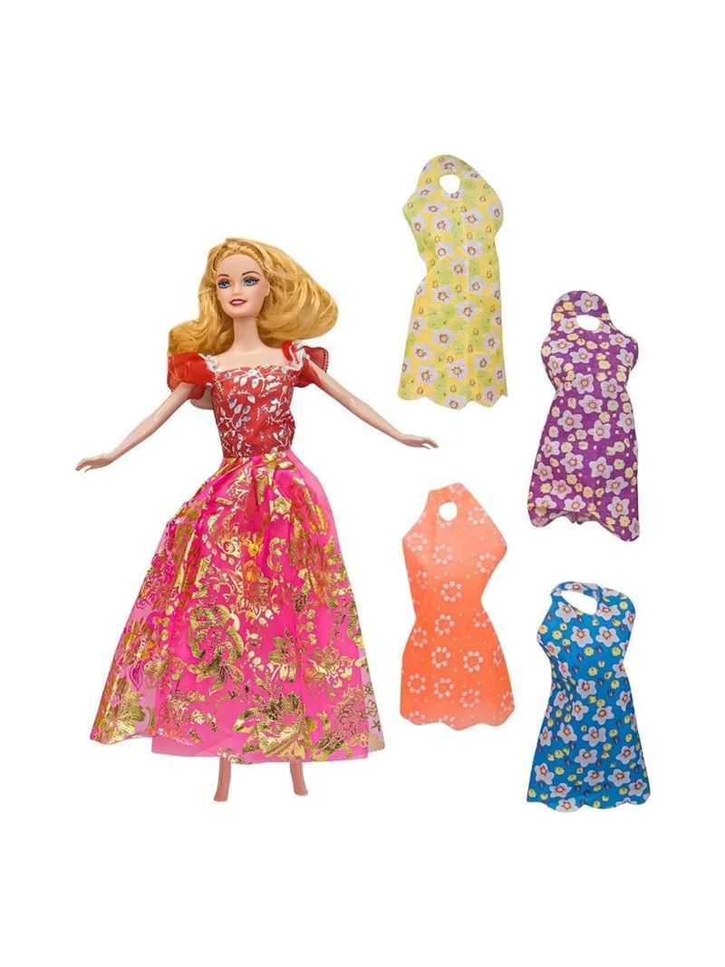 Anlily Bebek ve 4 Elbise