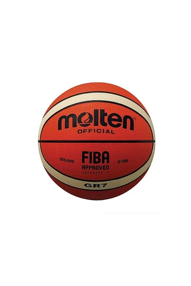 Molten Kahverengi Basketbol Topu Bgr7-Oı indoor Outdoor Top Kaucuk Fiba