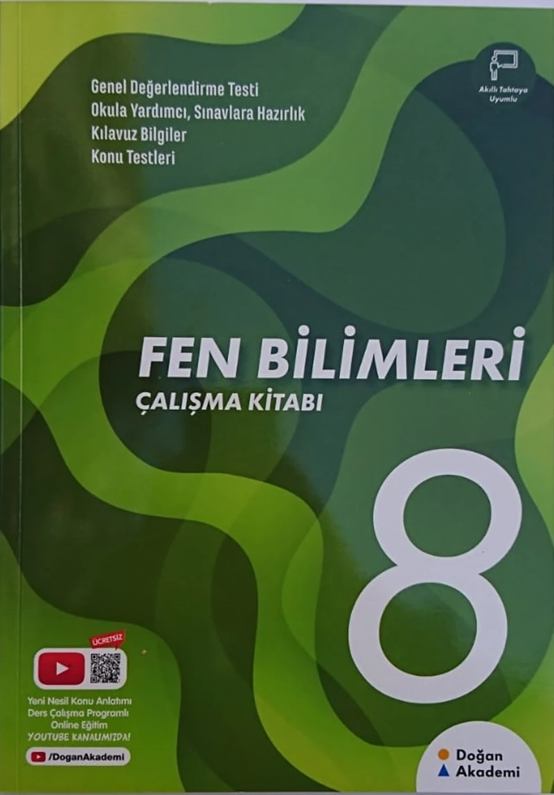 Doğan Akademi 8. Sınıf Fen Bilimleri Çalışma Kitabı