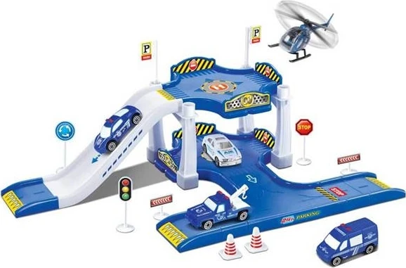 Maxx Wheels Garaj Set 2 Araçlı İtfaiye Polis İnşaat S00002017