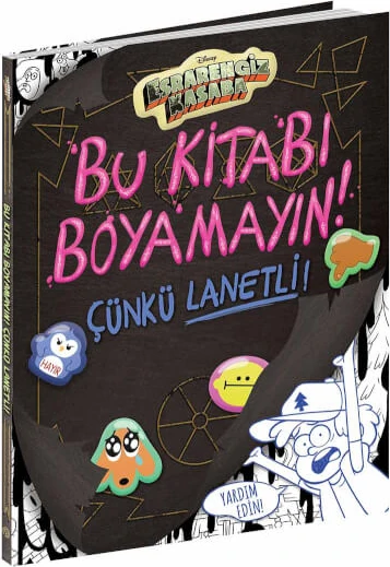 Disney - Bu Kitabı Boyamayın! Çünkü Lanetli!
