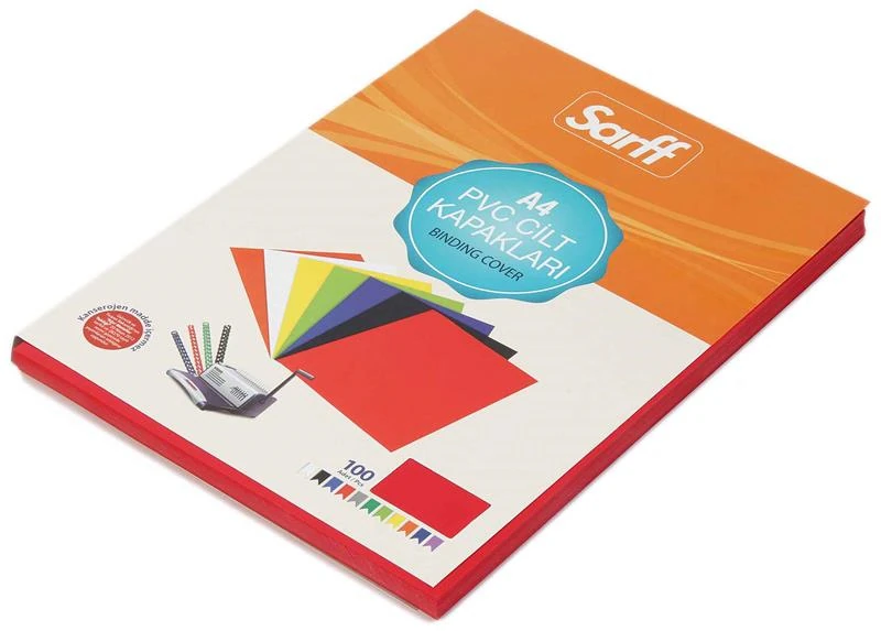 Sarff A4 Pvc Opak Cilt Kapağı(Sarı) 15201017