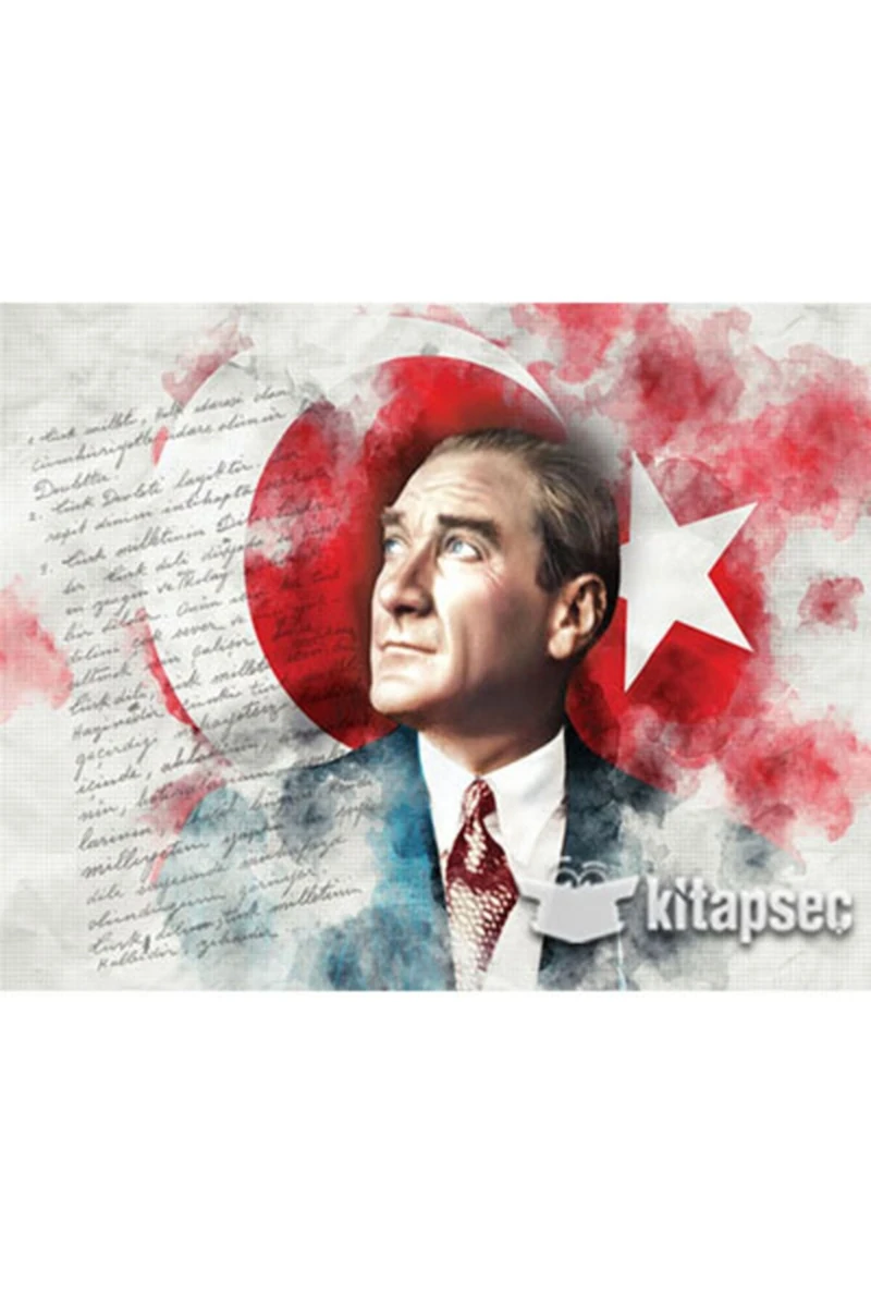 Keskin 260393-99 68*48 1000Li Yapboz Ata. Bayrak