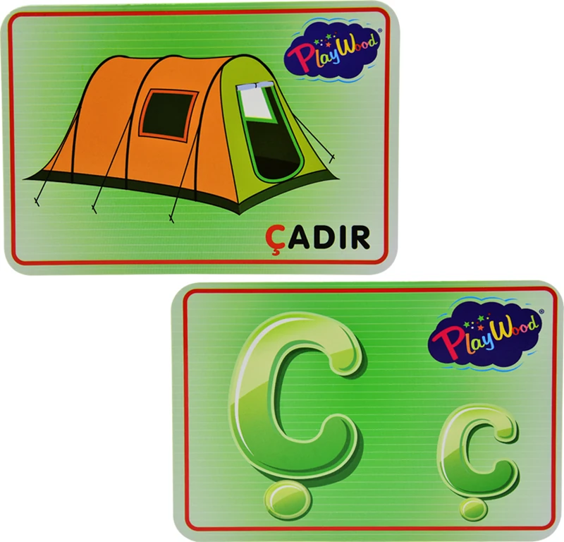 Onyıl Ony-26 Eğitici Resimli Bilgi Kartı Harfler