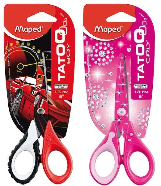 Maped 470010 Tatoo 13Cm Simetrik Makas