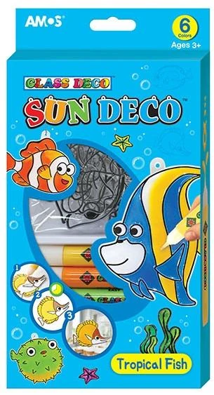 Amos Cam Boyama Seti Sun Deco Tropıkal B. Sd10P6-T