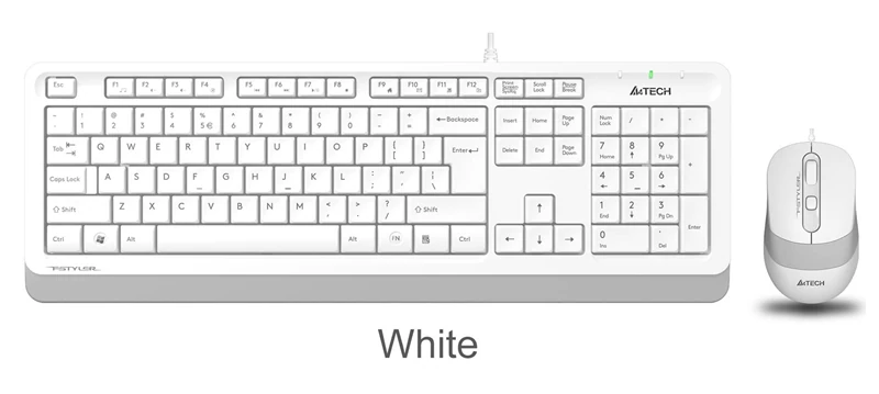 A4 Tech F1010 Q Usb Turuncu Fn-Mm Klv+Optik Mouse Set