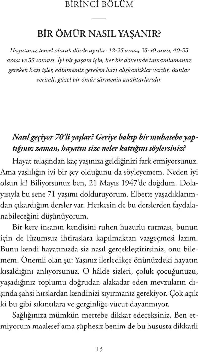Bir Ömür Nasıl Yaşanır? - İlber Ortaylı
