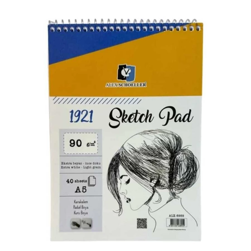 Alex Alx-8959 A5 90 Gr Spr Sketchpad 40 Lı