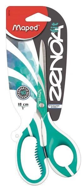 Maped 597110 Zenoa Fıt 18Cm Asimetrik Makas