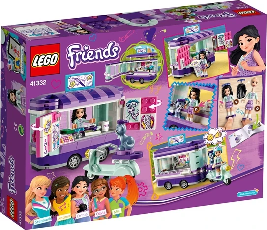 LEGO Friends 41332 Emma'nın Sanat Standı