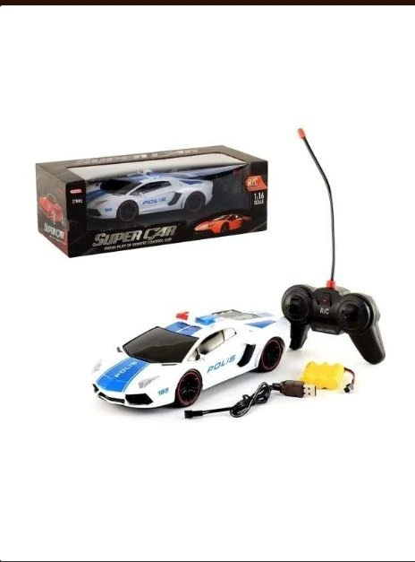 Toysan Araba Toy-08 1:16 Polıce Car *24
