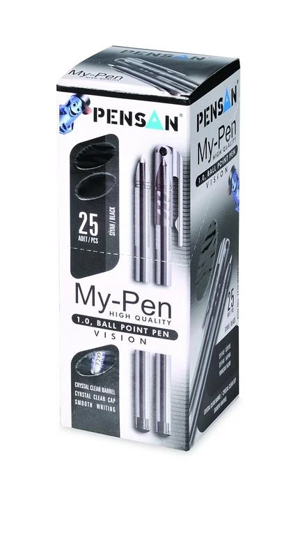 Pensan 02210 My-Pen Tükenmez Kalem 1Mm Siyah
