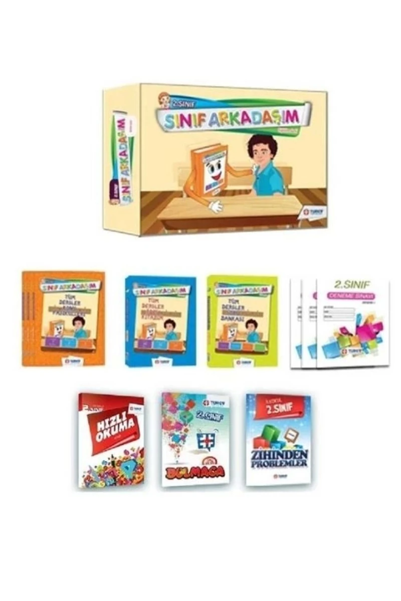 Türev Yayınları 2. Sınıf Türev Arkadaşım Seti