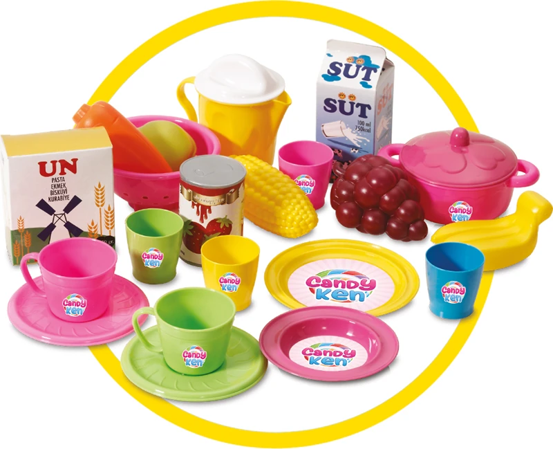 Dede 3032 Candy &Amp;Amp; Ken Sepetli Market Arabası*6