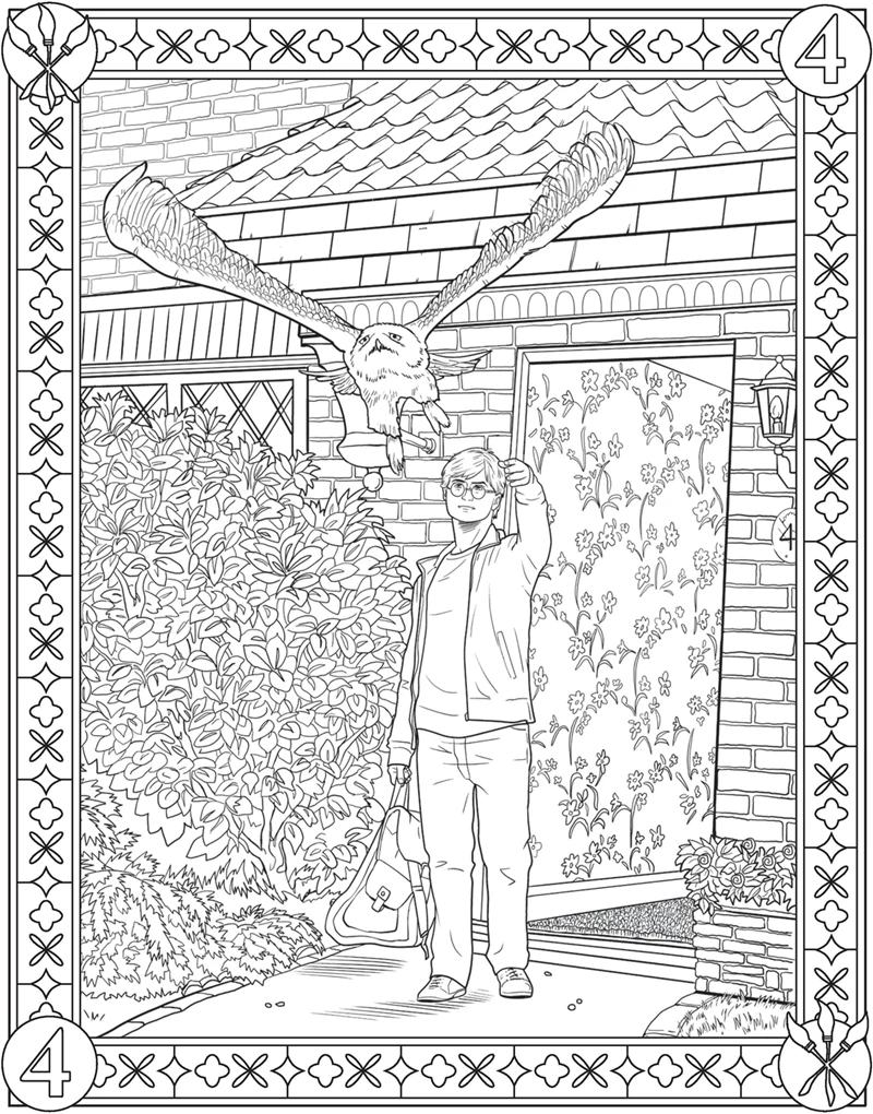 Harry Potter Boyama Kitabı