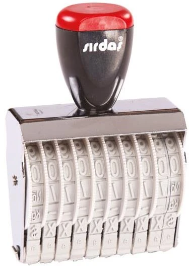 Sırdaş Numaratör 9Mm 10 Hane 15910
