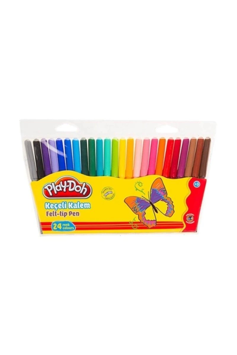 Play-Doh Keçeli Kalem 24 Renk 2Mm Ke-006