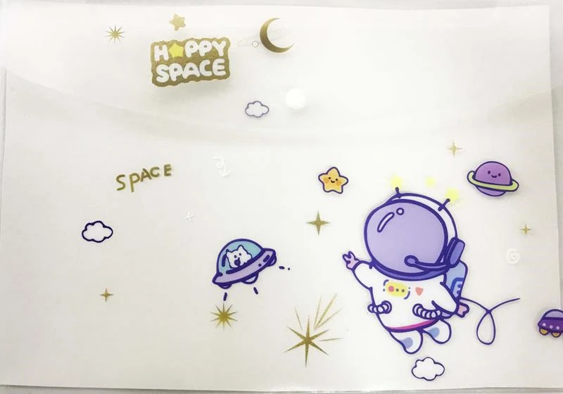 Unıck Color Astronot A4 Çıt Çıt Dosya 6871