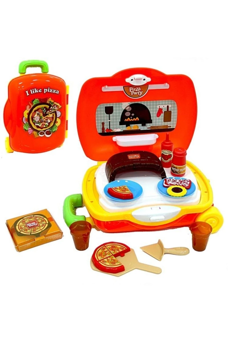 Birlik Oyuncak Bavullu Pizza Seti