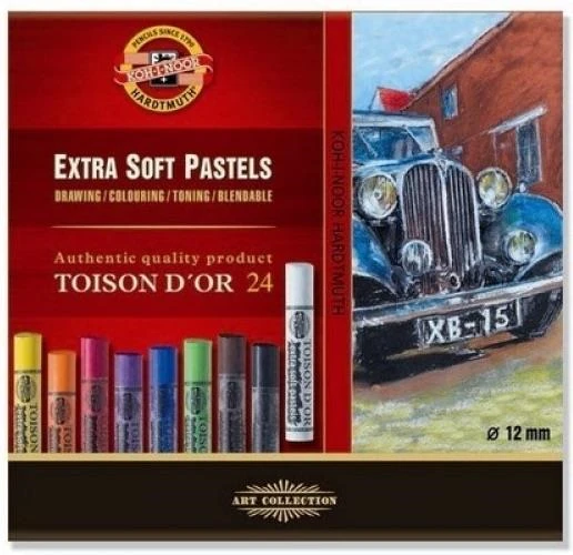Kohınoor Set Extra Soft Dry Chalks 8554-024001Kz