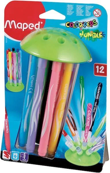 Maped 845445 Keçeli Kalem 12 Renk Innovatıon