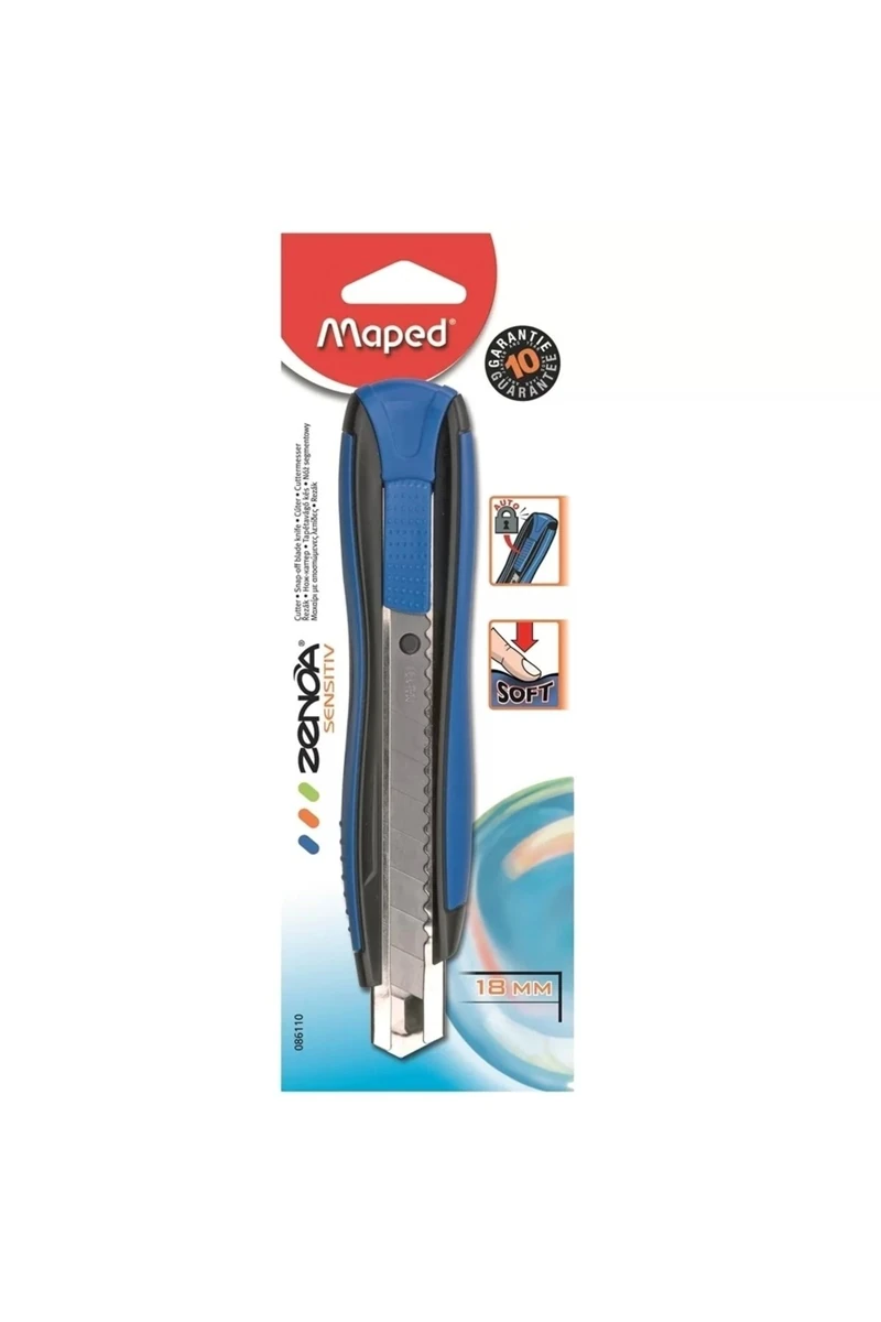 Maped 086110 Zenoa Sensıtıv 18Mm Maket Bıçağı
