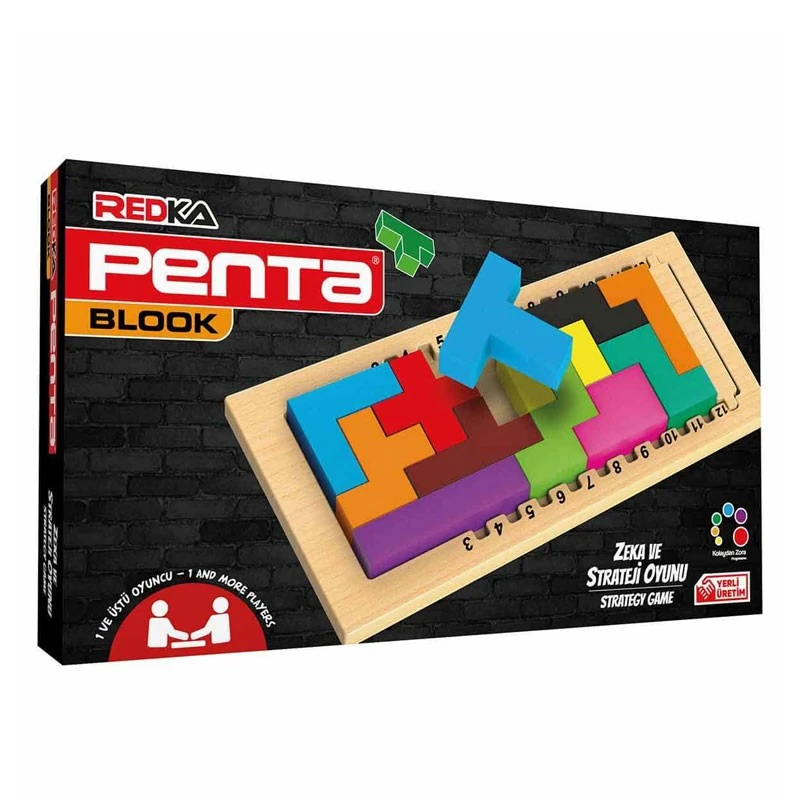 Redka Penta Blook Zeka ve Strateji Oyunu