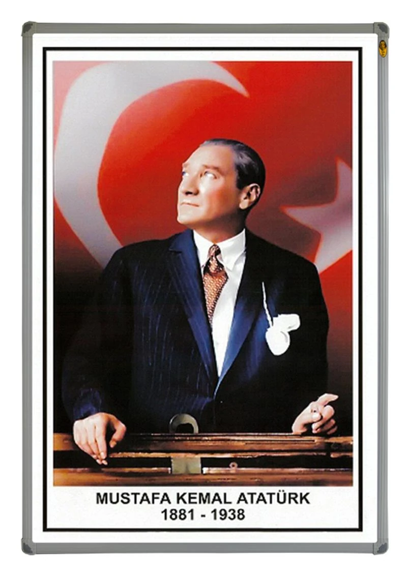 Panda Eğitim Atatürk Portresi Alüminyum Çerçeve 35X50 Pan 411