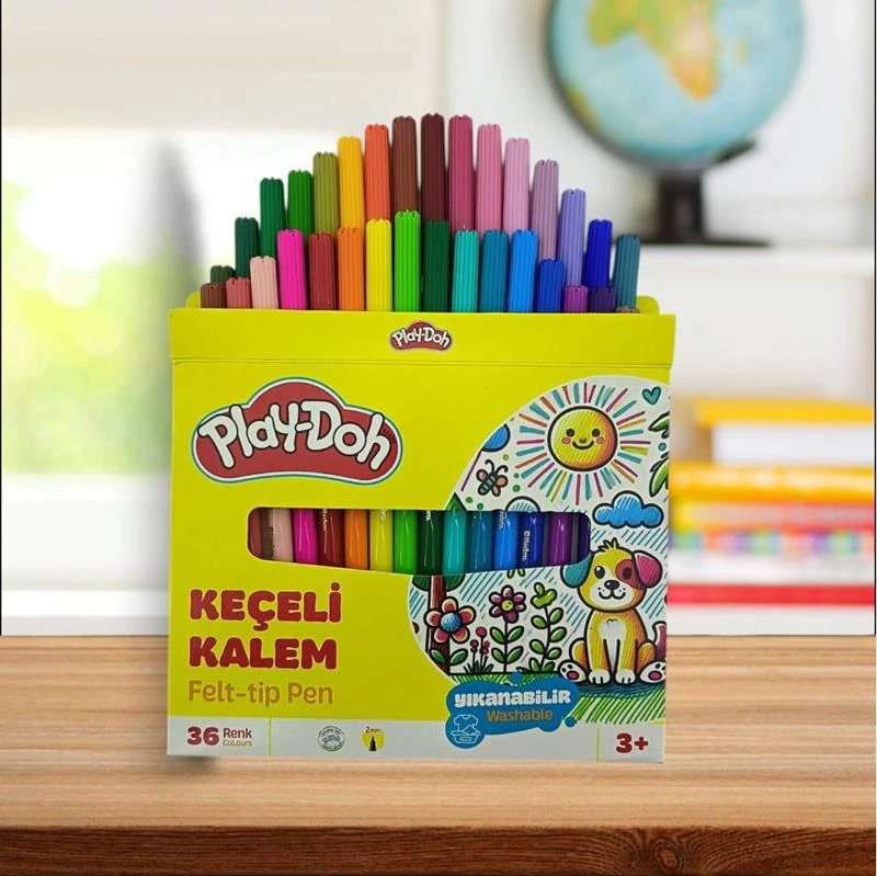 PLAY-DOH KECELI KALEM 36 LI 2 MM PLAY-KE023