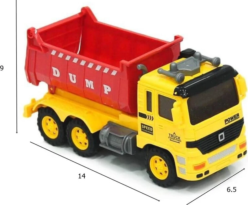 Kzl-998-44B Sesli Işıklı Kamyon Dozer Set *24