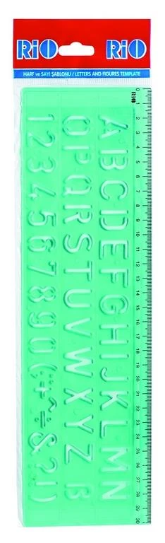 Rio Şablon Harf Ve Sayı 806