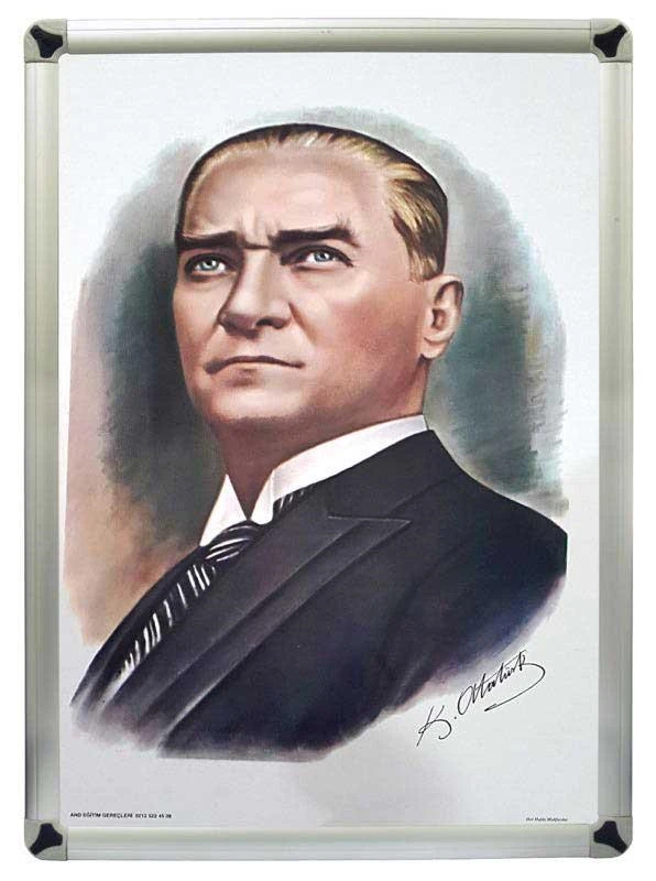 Akyazı Atatürk Metal Çerçeve 35X50 0248