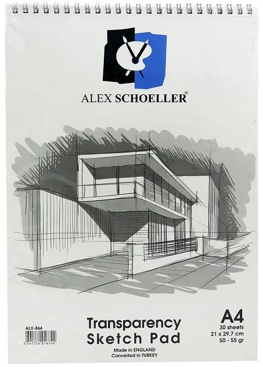 Alex Alx-864 Spr.Eskiz Blok 50/55Gr A4 30Yp