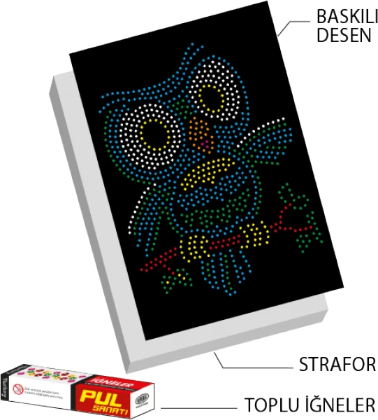 Kumtoys Pul Sanatı 22 x 32 cm