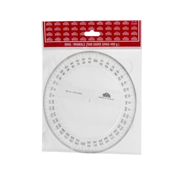 Hatas 0940 Tam Daire Plastik Minkale 15Cm*20