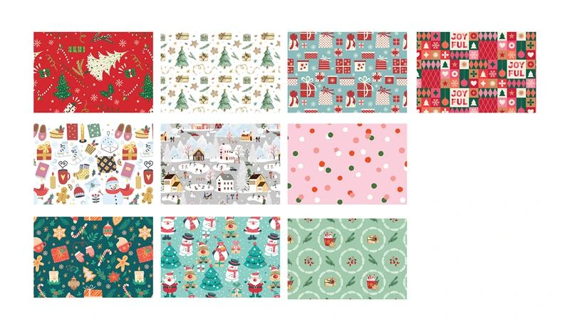 Keskin 100347-99 70*100 Tekli Rulo Yılbaşı Ambalaj Kağıdı