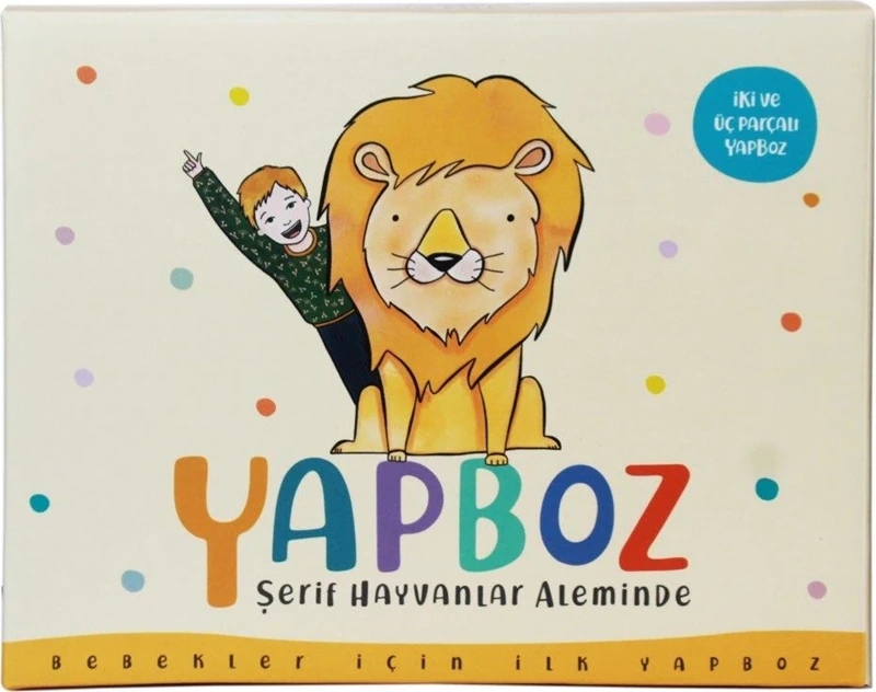 Şerif Hayvanlar Aleminde Bebekler İçin İlk Yapboz