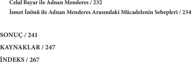 Düello / Menderes ve İnönü - Şerif Demir