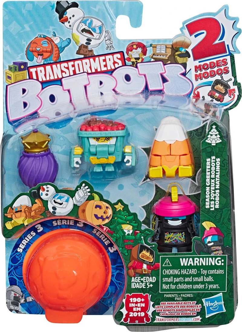 Hasbro Transformers Botbots 5'li Paket - Kış Birliği