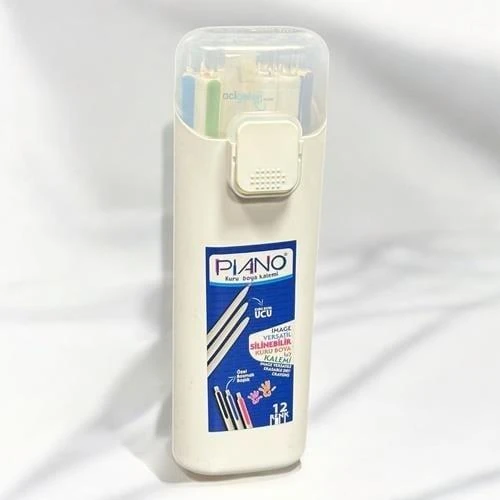 PIANO SILINEBILIR KURU BOYA KALEMI 12 RENK KUTULU 605447 IMAGE VERSATIL 3MM *