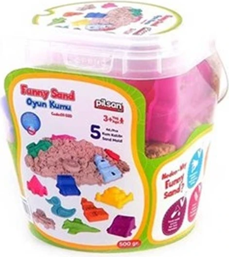 Pilsan Funny Sand Oyun Kumu 5 Kalıp (500GR) Kovalı