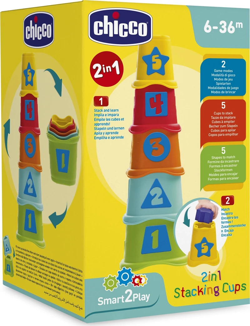 Chicco Bul - Tak İçiçe Geçen Kaplar