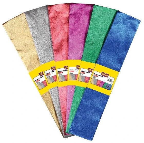 Ginza Krepon Kağıdı 50X1Metalik 6 Lı Gn-0473