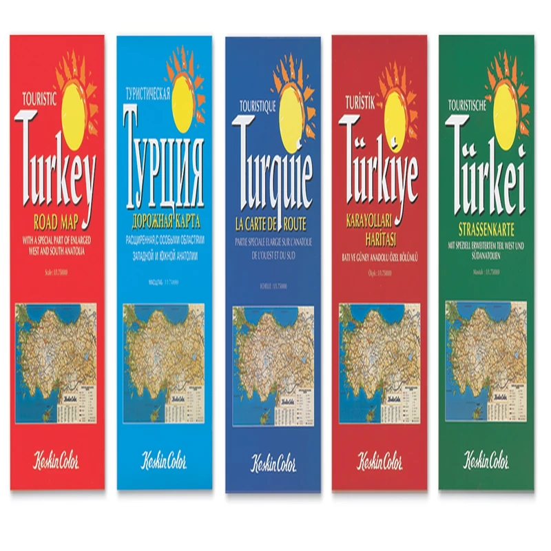 Keskin 715001-99 T.Karayolları Haritası Türkçe