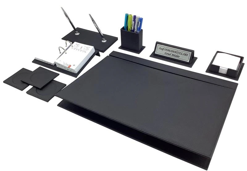 Inn Desıgn Sümen Takımı 7 Parça Ab-I Hayat Vintage Siyah Inn-St-1703