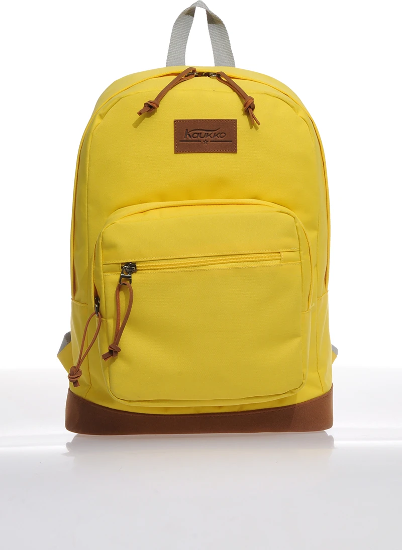 Kaukko Sport Okul Sırt Çantası Sarı K1064